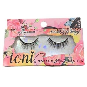 Ioni 3D Faux Mink Lashes, Natural Lite Wispy